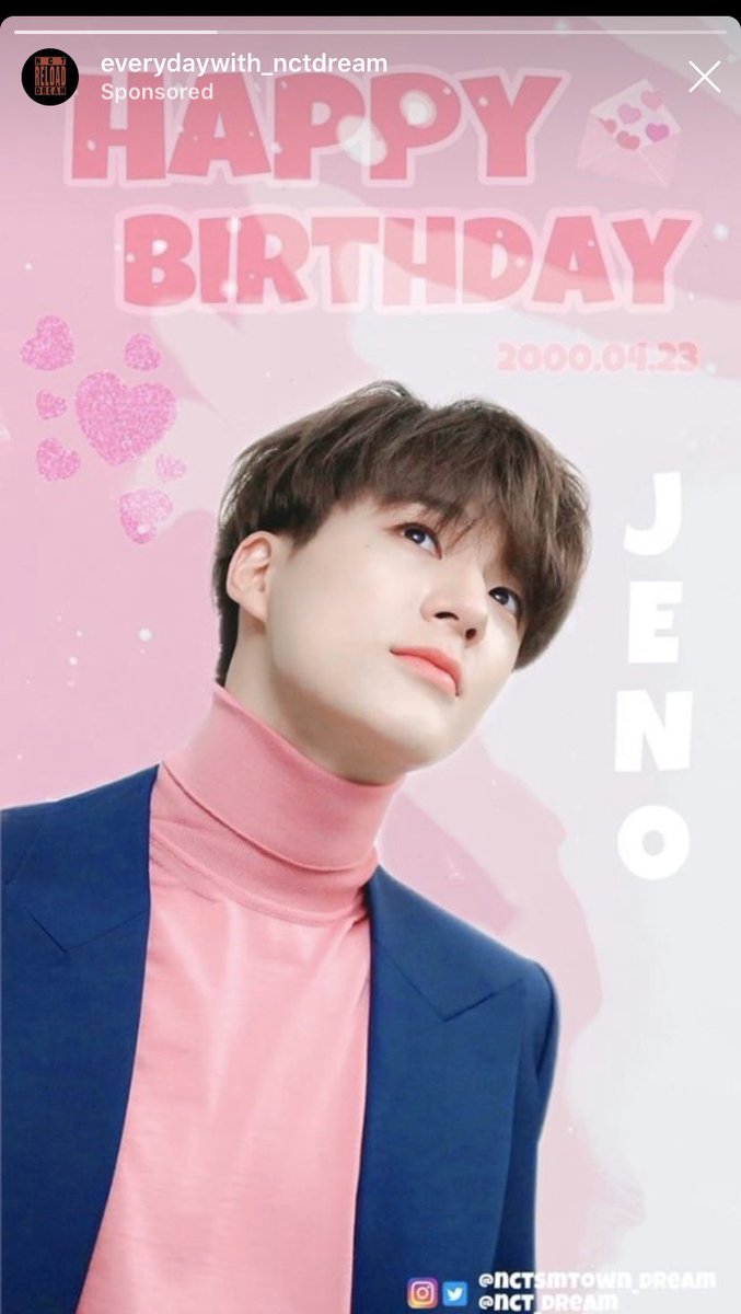  #dearoursmileJENO  #HAPPYJENODAY 