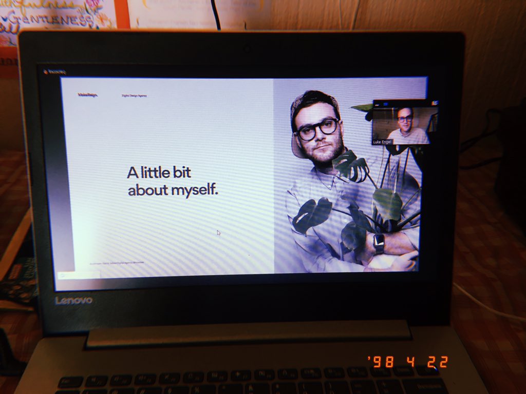 kylagobel's tweet photo. @RedAndYellowEd @MakeReign_ @hoodgoodness Starting the Digital Agency Showcase 2020 ๐ฅ #digitalagencyshowcase #DigitalTransformation #solvingbusinessproblems #zoom #workingfromhome #understandtheproblem #userinterfacedesignstudio https://t.co/r8RHczzCoQ