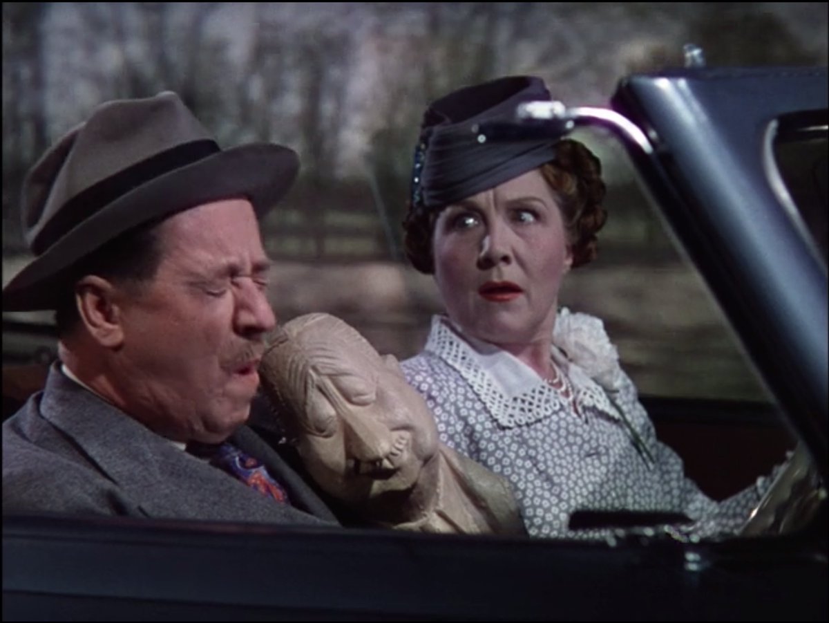 All that leaves is the final scene of Benchley's drive home, being chided by his wife for failing to successfully flog the book they don't own before Disney himself could steal it, and he makes Donald Duck noises at her because GODDAMN WOMEN!!!!! Aaaand...credits.