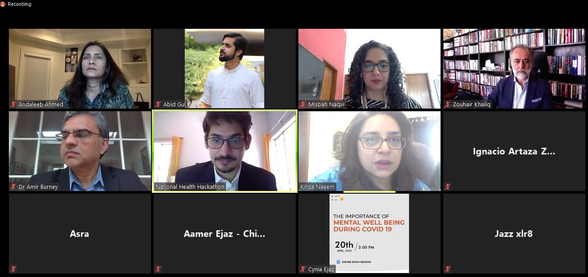 nic_islamabad's tweet photo. Kinza Naeem is developing a 24/7 mental health helpline along with referral in place, to address the ever-increasing mental health issues that are bound to proliferate amid the current crisis.
#SolveForHumanity #ReBuildAndRise #Hackistan https://t.co/vBnG7chb2R