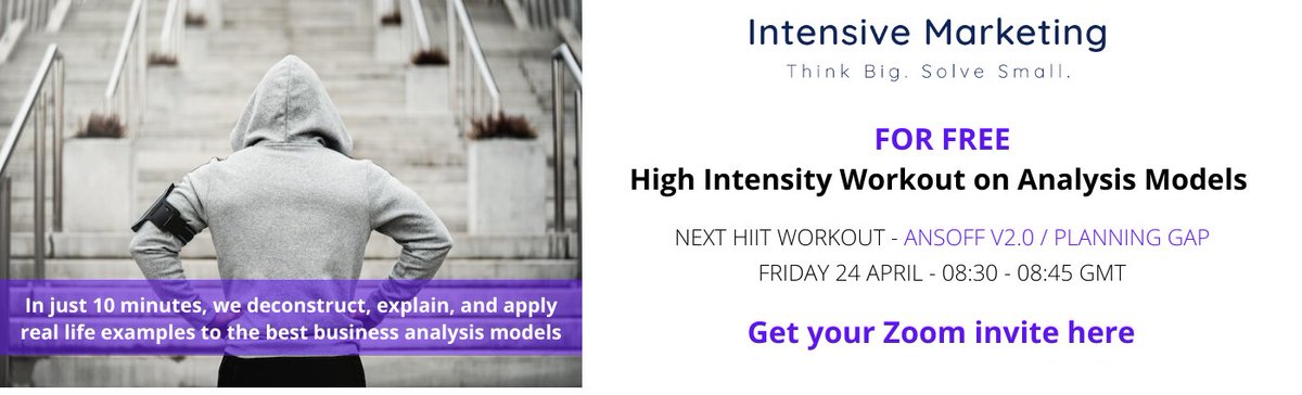 paulinness's tweet photo. For  years I’ve been helping companies, colleagues and students on how to use business analysis models to work out their strategy. I’m offering - for free - a high intensity workout. A few models per week. 15 minute sessions. Starting Friday. Sign up here: https://t.co/sSkf4QQGme https://t.co/wjggFlignw