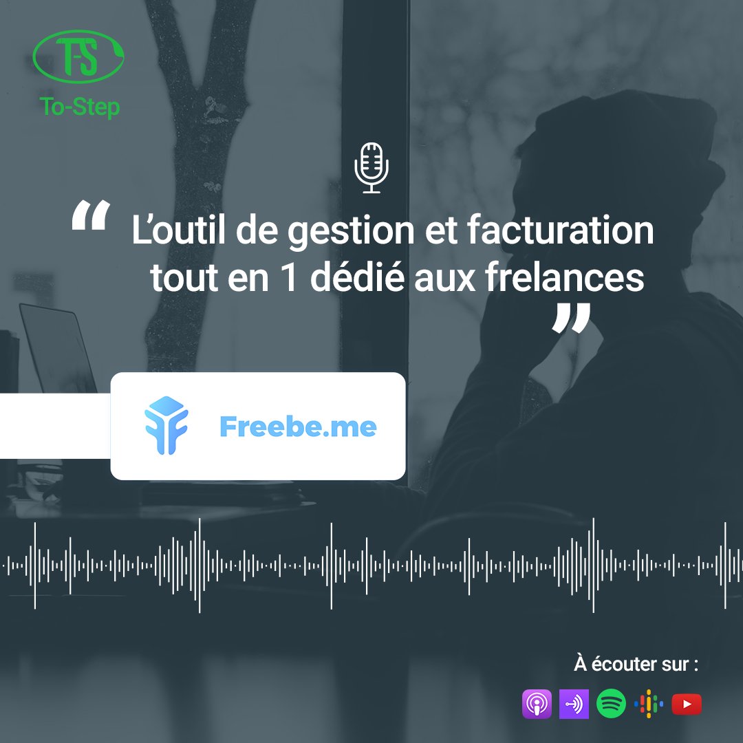 ToStepFR's tweet image. Antoine Legendre est le fondateur et CEO de @getFreebe l'outil de gestion et de facturation tout en 1 dédié aux freelances.

Lien du podcast : buff.ly/2zfjE6z

#podcast #startup
