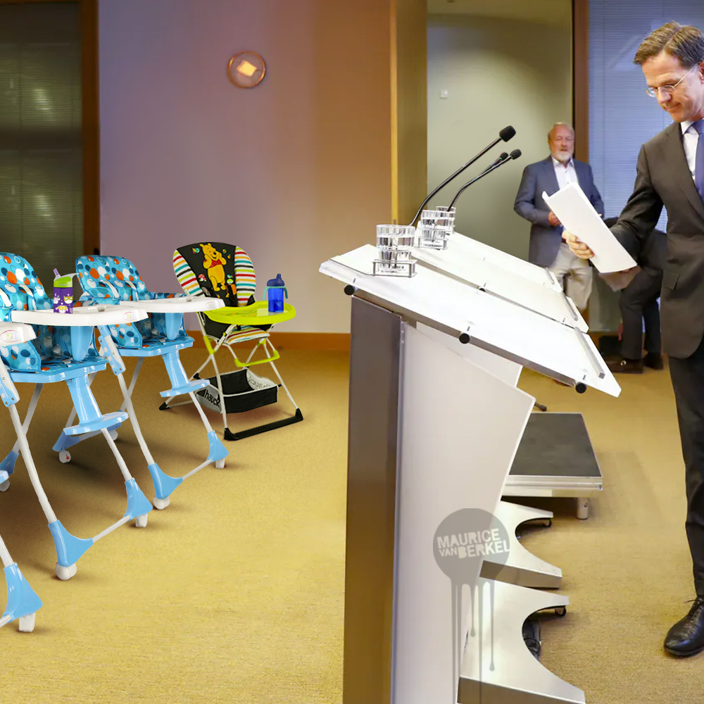 Persconferentie voortaan aangepast aan het niveau van de vragen.