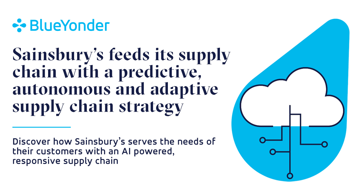 paulmdyer's tweet photo. .@Sainsburys, one of the U.K.'s leading multi-channel retailers has selected @BlueYonder’s end-to-end Luminate platform to power its supply chain strategy. https://t.co/OzJTQIijd7 https://t.co/QuQvQ3glFR