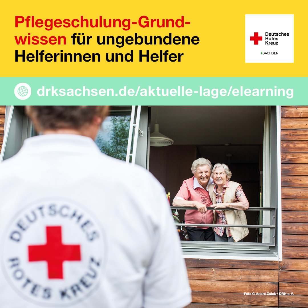 Rotes Kreuz Sachsen tweet media