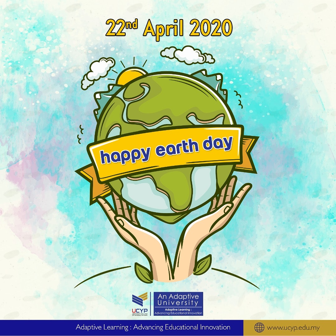 UCYP_Malaysia's tweet photo. Happy Earth Day - One of the most beautiful Creation on this earth.
Let's do our bit and save it for tomorrow.
.
#UCYP
#adaptiveLearning
#advancingEducationalInnovation https://t.co/LYJjp4UqZ7