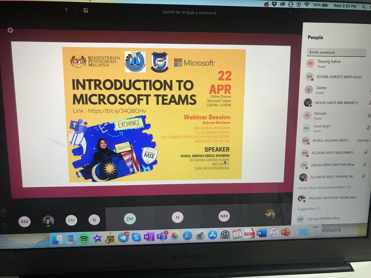 themiramiracle's tweet photo. PLC SESSION BATCH 1 WENT WELL!!! Thank goodness ๐๐ป๐๐ป๐๐ป #PLCsession #distancelearning #MicrosoftEDU #MicrosoftTeams #BellaCiao https://t.co/XIlbhv5zMq