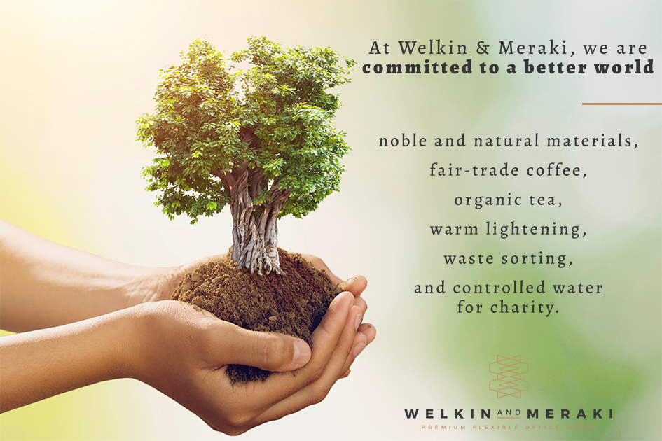 Today is World Earth Day. At Welkin &amp; Meraki, we work every day to a more sustainable way of living. And working, too. #worldearthday #fairtrade #coffee #water