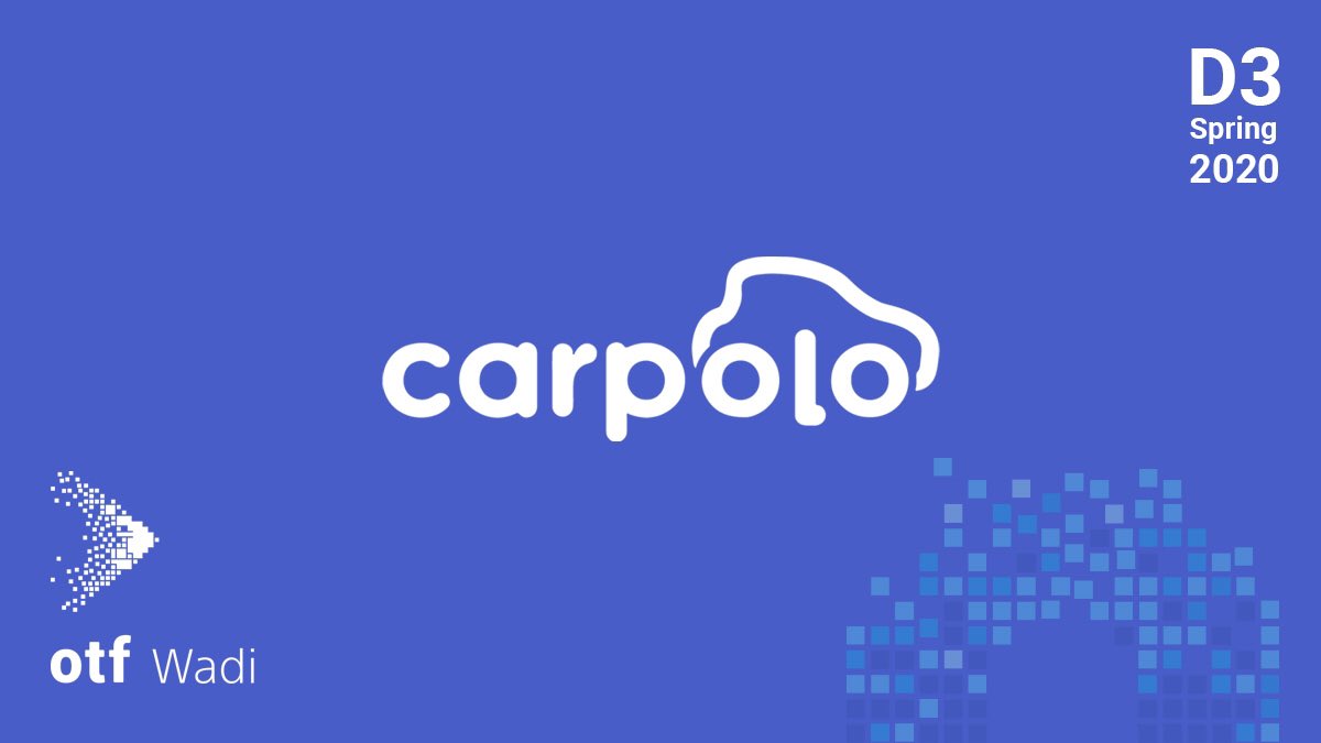 منصة وتطبيق ذكي للتنقل، تمكن من استخدام مقاعد السيارات الفارغة للأشخاص المتجهين إلى نفس الوجهة، بحيث يمكنهم المشاركة في نفس المركبة.