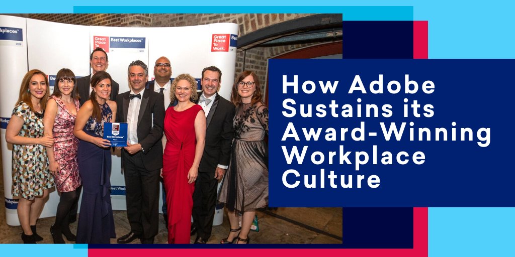 GPTW_UK's tweet photo. ๐กFind out how the award-winning @AdobeUK implements its #diversityandinclusion strategy, inspires continuous #innovation and nurtures its #wellbeing culture for a better employee experience for all: https://t.co/pCFbR4FmkN
#AdobeUK #greatplacetowork #ukbestworkplaces #GPTWUK https://t.co/3uL9GQSpCt