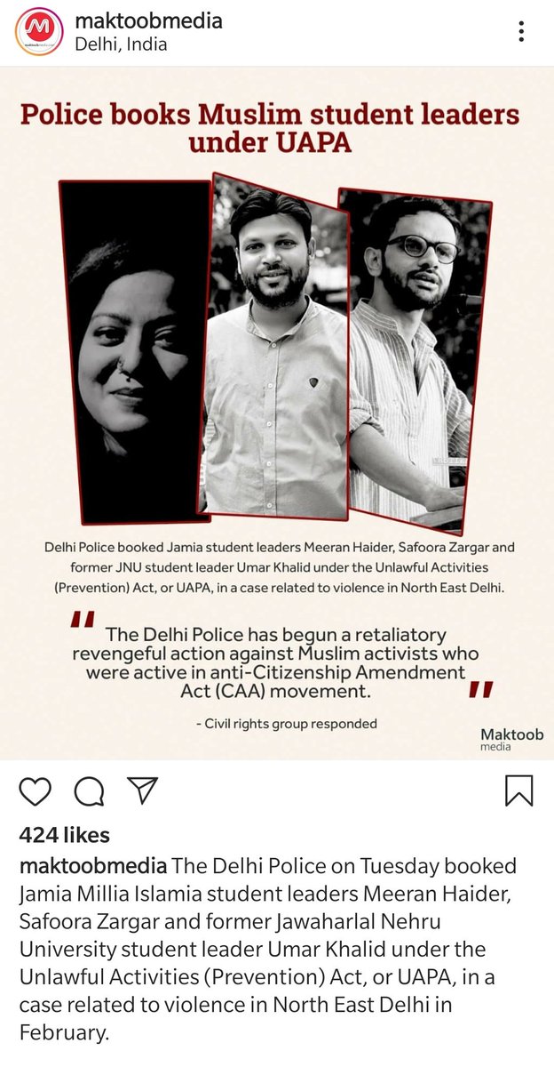 dcd1996's tweet image. Self confessed atheists of 2016 have become &apos;Muslim Student Leaders&apos; of 2020. See how fascist Modi is. 😢😢
#CAA_NRC_Protests
@veeronco @dryogendermalik @AshishSainram @thinkergarg @Brij9890470 @DrSwatiAIIMS @drpriyanshu17 @NijVaani2019 @XanderTheLost @Ateendriyo