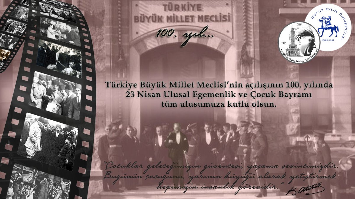 DEÜ Ataturk Ilkeleri ve Inkilap Tarihi Enstitusu (@deutarihi) on Twitter photo 