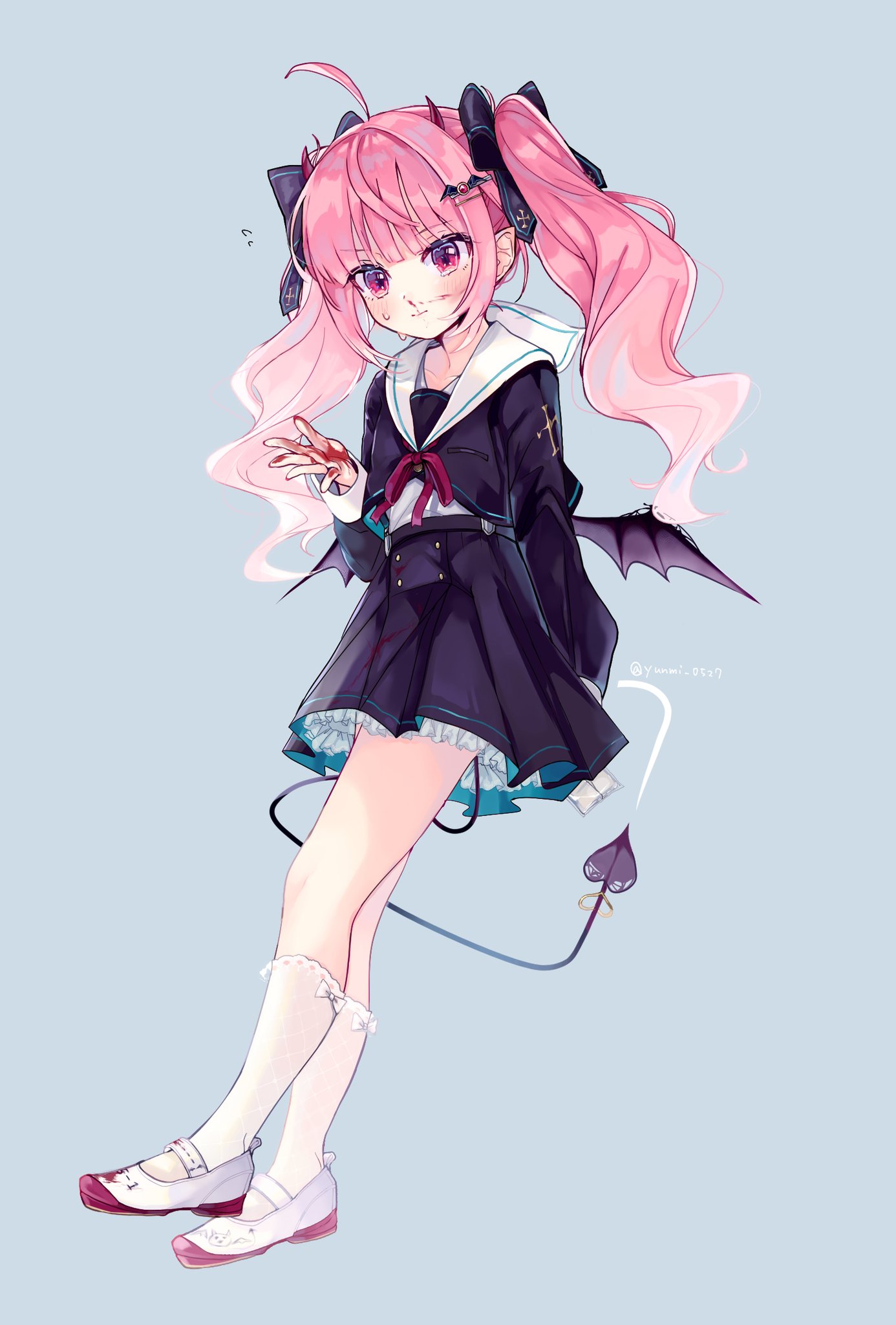 ゆんみ ピンク髪小悪魔系ロリ キャラ被りデザインゲーム ゆんみ ピンク髪小悪魔系ロリ キャラ被りデザインゲーム
