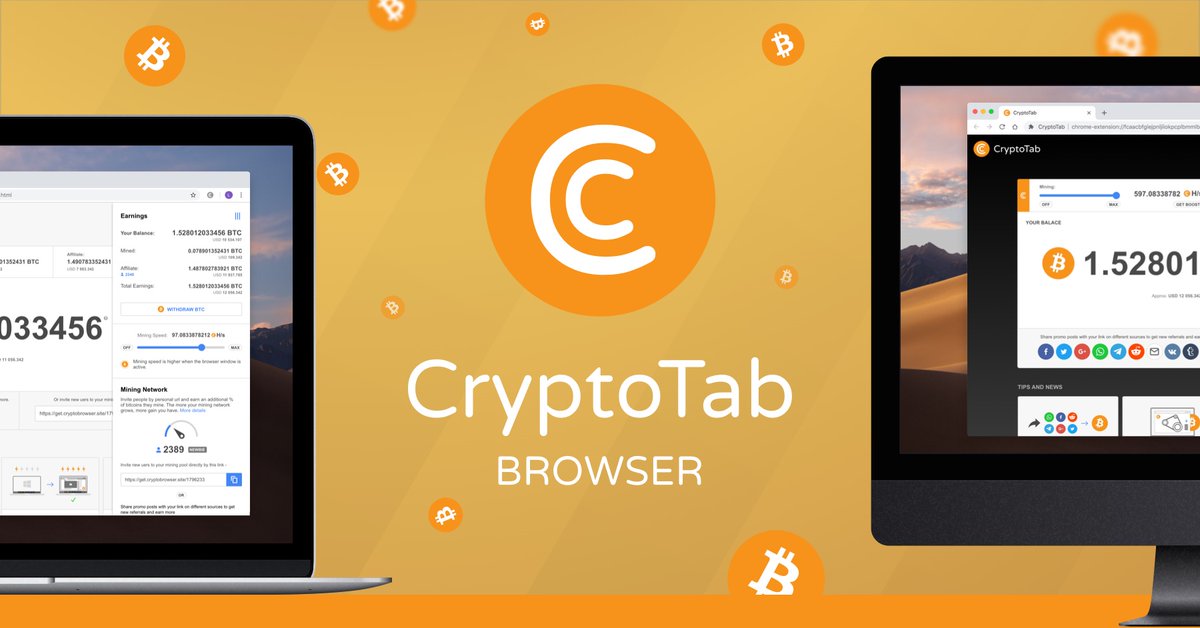 🤑Hi there! install the browser and use it on a daily basis. You can mine Bitcoins right in it! Sounds good? Don't hesitate and join!

▶️Follow the link: bit.ly/2Vwq3BU
