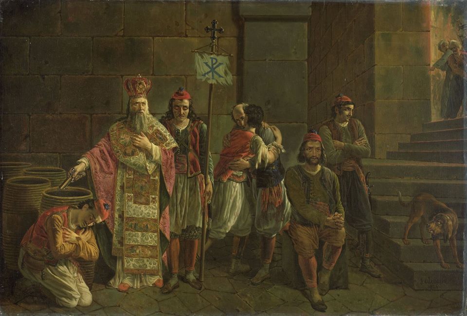StoMouseio's tweet photo. Joseph-Denis Odevaere - The Last Defenders of Missolonghi, 22 April 1826: an episode from the Greek War of Independence, 1826, Rijksmuseum, Amsterdam
@rijksmuseum
oil on panel
#stomouseio #Missolonghi #Odevaere https://t.co/ykH6qeWXtG