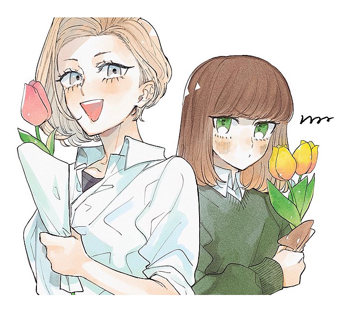#絵描き繋がれ
会川フゥ先生@f_aikw
緒崎カホ先生@9tmr9
ワイエム系先生@yye6kk に頂きました〜〜?
扉とかカットの絵とかです