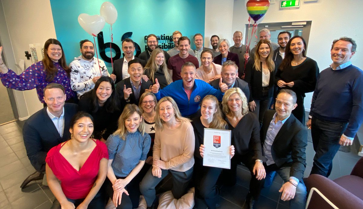 B3 Consulting Group has been elected the 2nd best employer in Sweden (the companies with 250+ employees category) by Great Place To Work! We're also the highest ranked consultancy in the category! 🍾🍾🍾🎉🎉🎉

Article in swedish: b3.se/nyhet/B3-sveri…