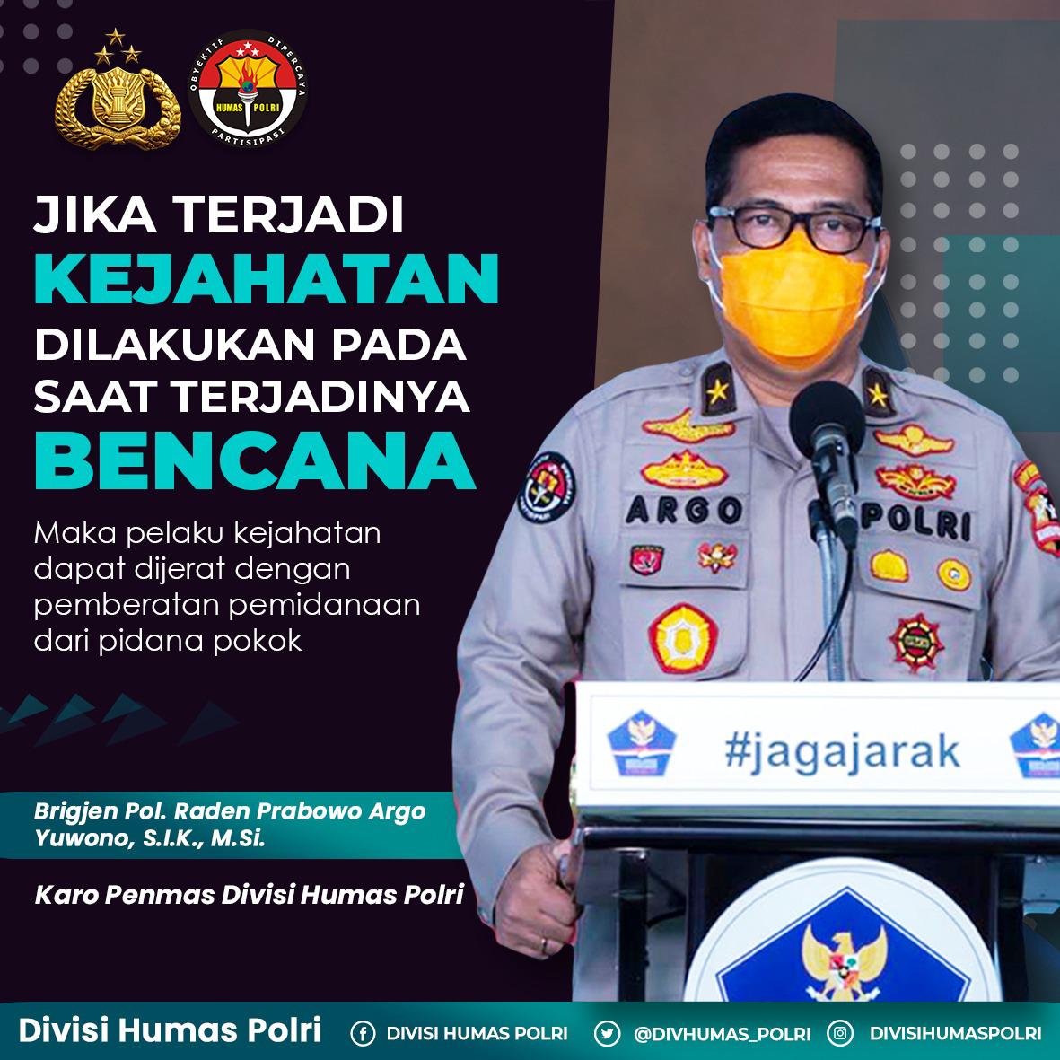 JoniYunanto's tweet photo. TNI-Polri dan pemerintah tidak akan  optimal jika tidak di bantu oleh masyarakat

#PolmasCegahCovid19 https://t.co/V2BV8pM9CA