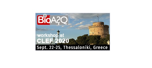 BioASQ's tweet image. CLEF2020 Lab registration open until April 26!

Still 4 Days to register for the @BioASQ #CLEF2020 Lab here: …ef2020-labs-registration.dei.unipd.it