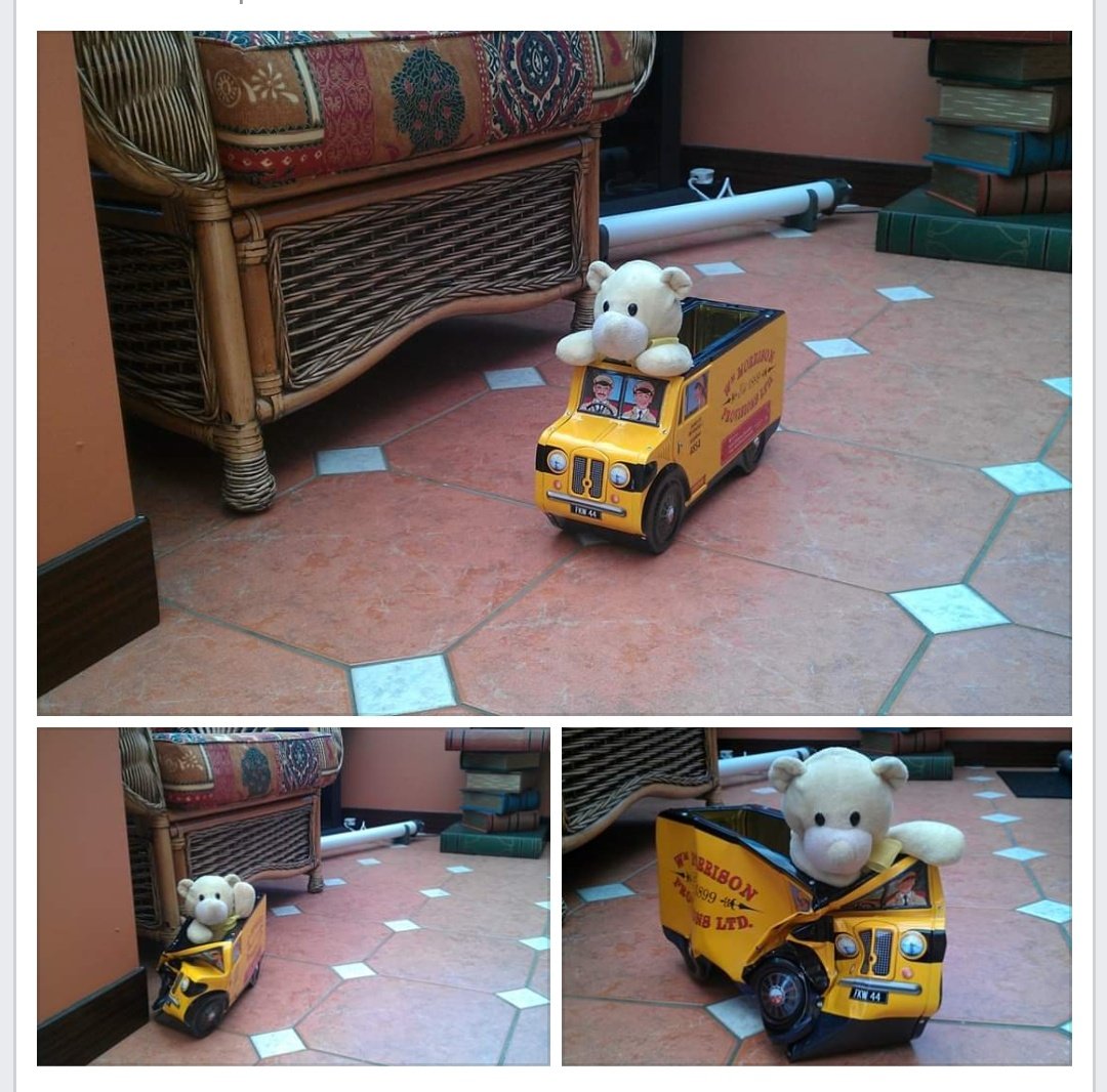 philmaxbear's tweet photo. My driving job for @Morrisons home delivery didn't last long.... https://t.co/QwMx3tws2n