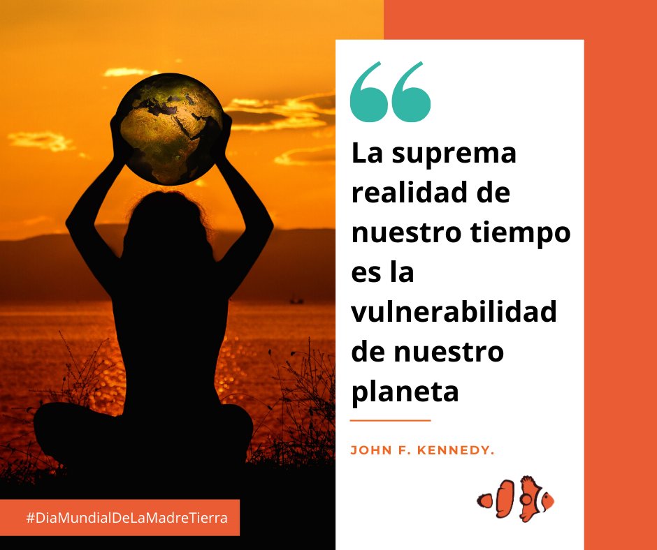 Hoy celebramos el #DíaMundialDeLaTierra, una jornada para concienciarnos de la importancia de cuidar nuestro planeta. Por un entorno más verde y sostenible ¡Es tarea de todos, cuidémosla! 🌍 💙