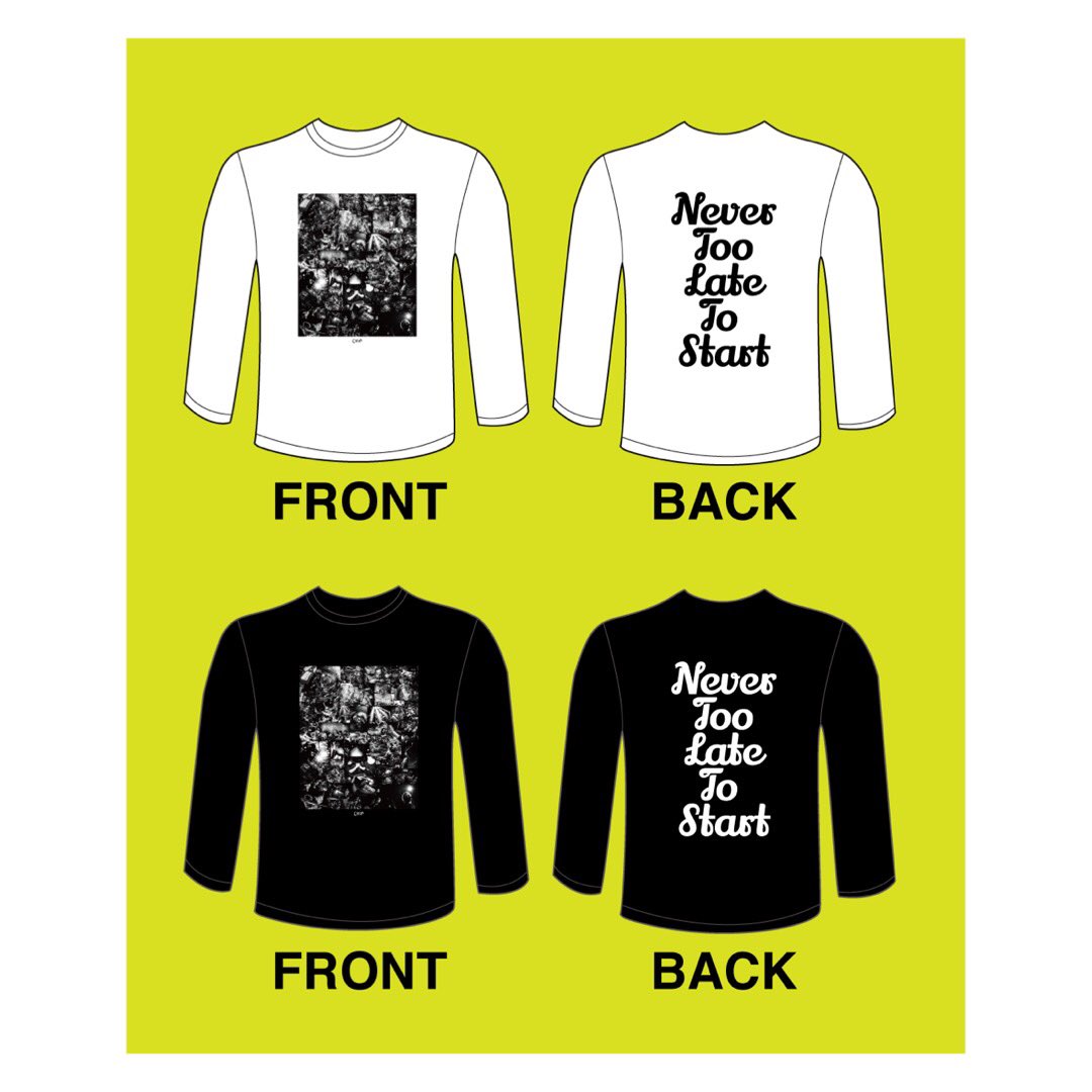 Misheru_Chikako's tweet photo. 【原点回帰をアウトプット】
以下5バンドのライブ写真集Tシャツを作りました。
・A.O.W
・THINK AGAIN
・THRH
・STEP LIGHTLY
・FRIDAYZ 
下記サイトにて本日より受注販売します。期間は5月6日まで
https://t.co/FUqJp8cGBV
詳しくは添付画像をご覧下さい。
デザインはTHRH遼平さん @ryoheif です。 https://t.co/rcrYKfXM54
