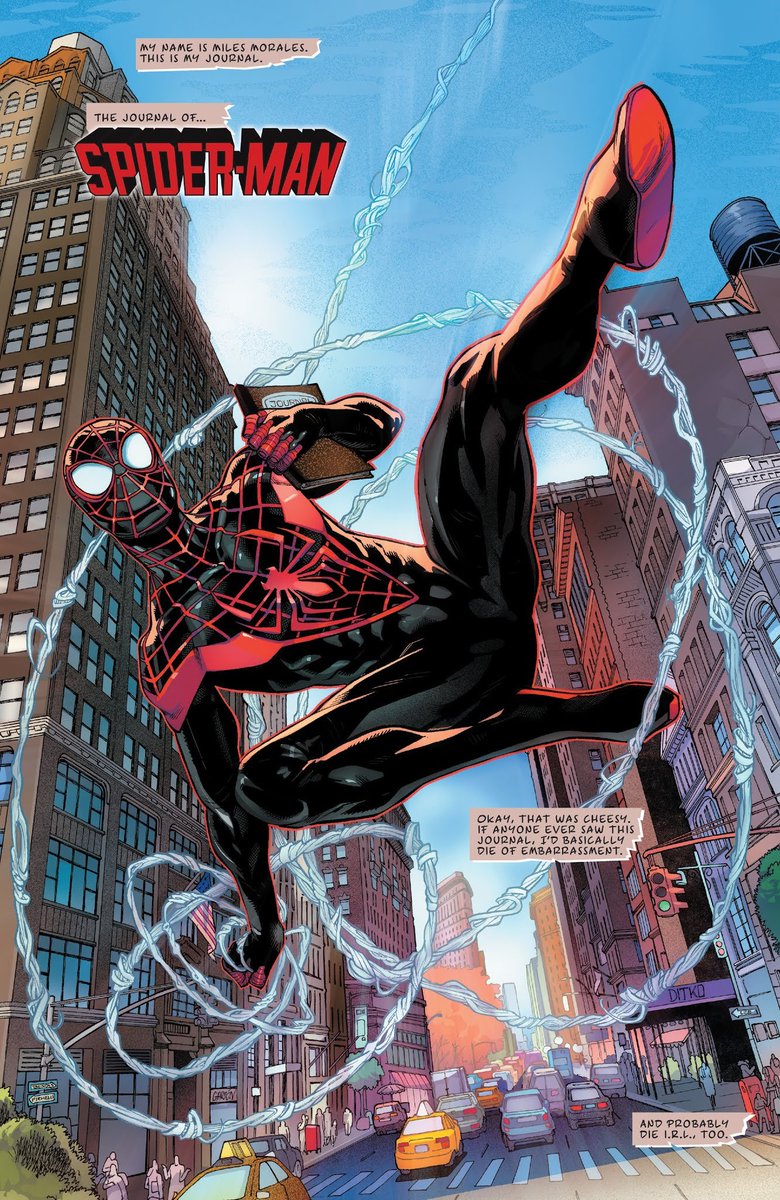 Trace of Spider-Man (Miles Morales)From Miles Morales: Spider-Man (2018) #1Original Artist Credit: Javier Garrón  @JavierGarronPrint and colour in for free from link  http://fav.me/ddvfu22 SHOW ME YOU COLOURS!!!