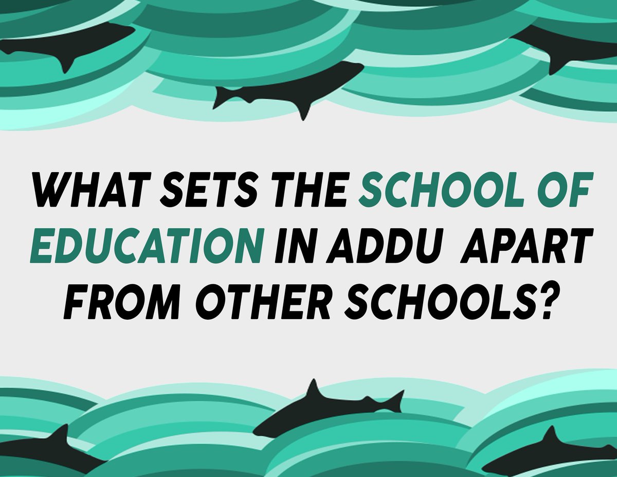 "I chose AdDU SOE because they opened my eyes on the reality of what education and teaching should be."— Dhodes Mike Kenneth Inguito, from Batch 2019. #WAVES #ChooseADDUSOE