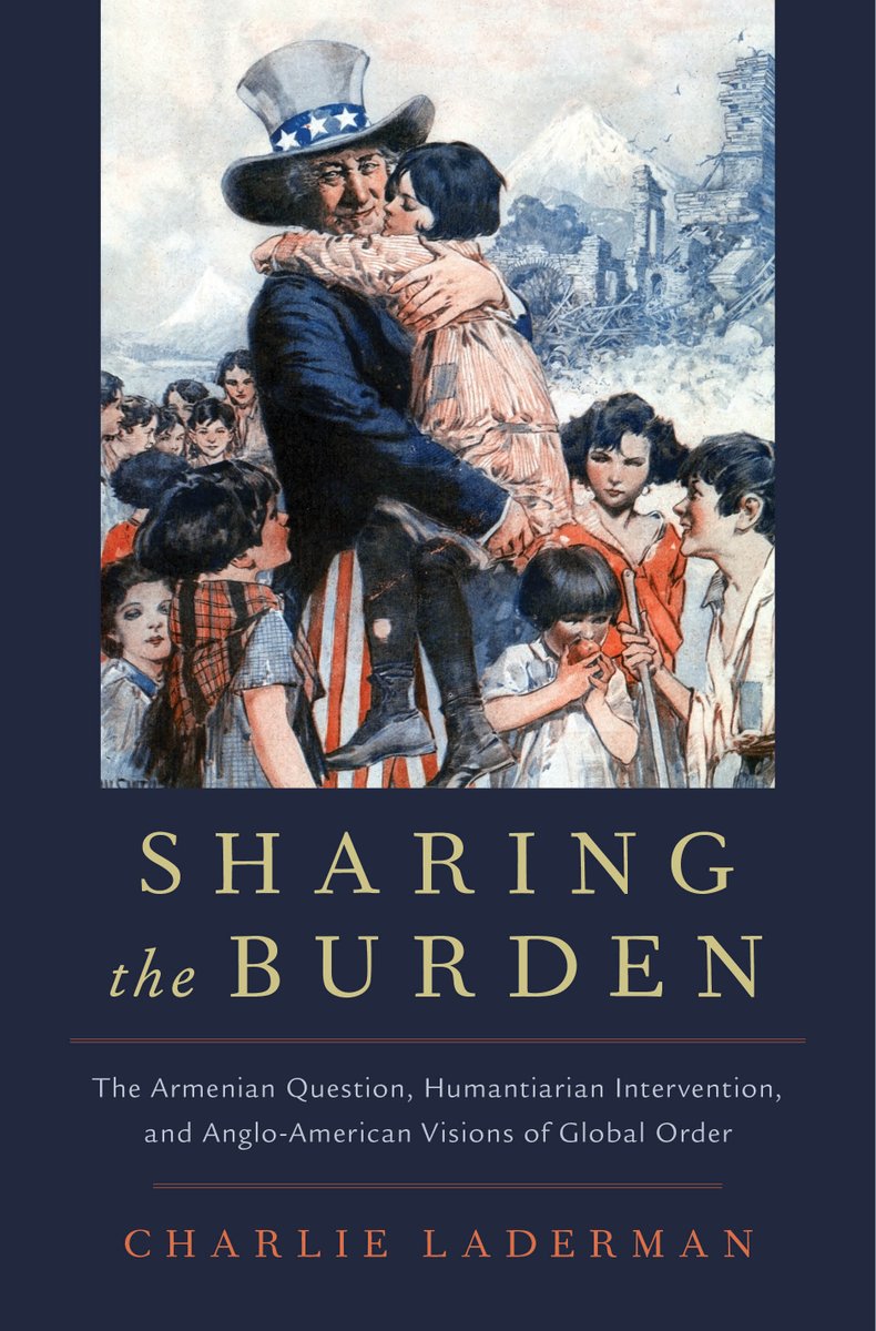CharlieLaderman's tweet photo. I am delighted and v honoured that my @OUPHistory @OUPAcademic book, Sharing the Burden, has been awarded the Arthur Miller Institute First Book Prize @OfficialBAAS @AmericanStudies https://t.co/MWOagJxgSQ https://t.co/VAj7j42Ks9