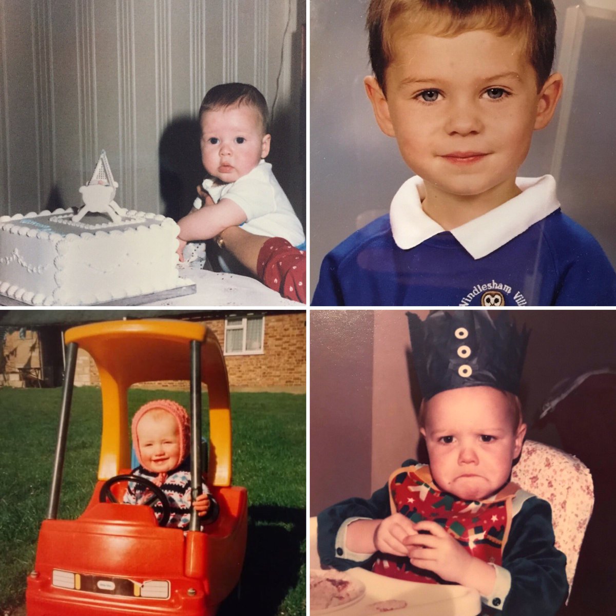 NorwichRebels's tweet photo. GUESS THE TINY REBEL! Round 1.

We realised we all need to smile a little more, so here is the first batch of cuties from the Rebels Family. 

Can you tell us who these 4 are? 

Answers will be posted later this evening. #TinyRebel #RebelsFamily https://t.co/lNWrxzpptI