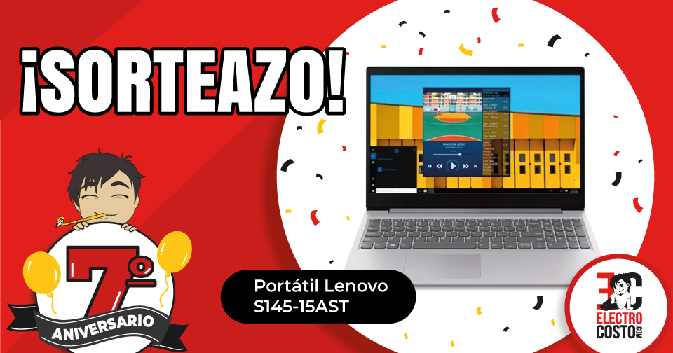Electrocosto's tweet photo. ¡Hoy sorteamos este portátil @LenovoES! 😍

¿Qué hay que hacer? 😏👇

👉 ¡Seguirnos! 
👉 ¡RT! 
👉 ¡Comentar, todas las veces que queráis, con el hashtag #Feliz7AniversarioElectrocosto! 

¡VAAAAAAMOOOOOOOOS AL LIOOOO! 😬 https://t.co/2FAxdKR3cq