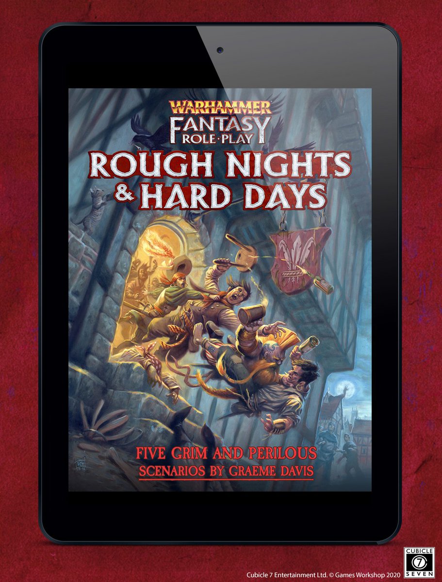 #WarhammerWednesday Did you read last weeks post from @GraemeJDavis on #WFRP Inn adventure hooks? Today Graeme offers ideas for adventure plots set in the courthouse – like the one in Kemperbad in Rough Nights & Hard Days 👉cubicle7games.com/wfrp-graeme-da…