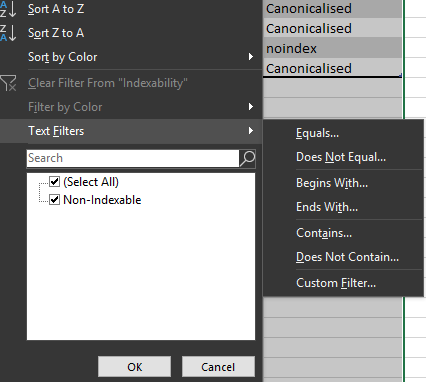 javigarcia's tweet photo. @screamingfrog how can I filter by column with negative value, for example noindex urls in PAGE TITLE
Should be nice a classic column filter functionality like Excel
#featureReq
stay safe! https://t.co/eyObr62Q1l