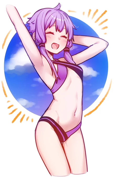#あったかくなってきたから水着絵貼ろうぜ 