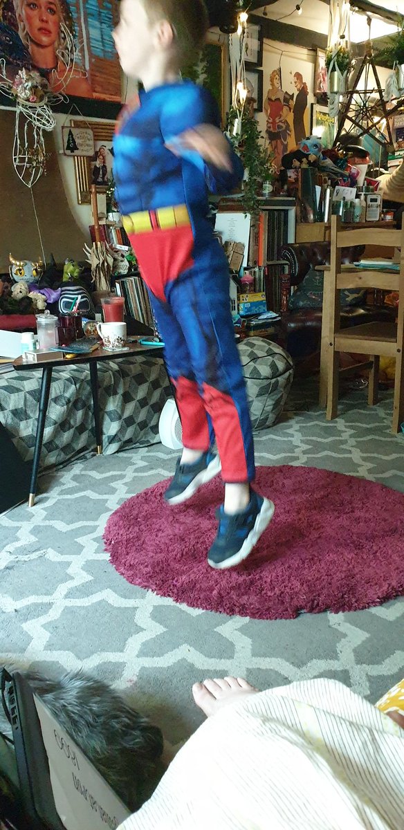 modernadoptive's tweet photo. PE with @thebodycoach #PEWithJoe superman isn't giving up! Look at him fly! #kidspe #keepgoing #lockdownlessons #lockdownroutine #homeschoolinginlockdown https://t.co/EB4NYqLHxj