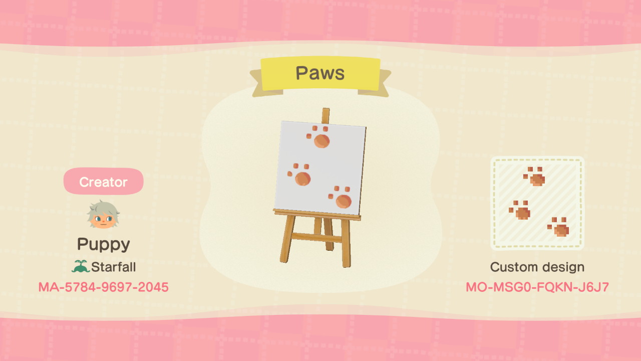 Scenery - Pawprints in sand! | The Bell Tree Animal Crossing Forums