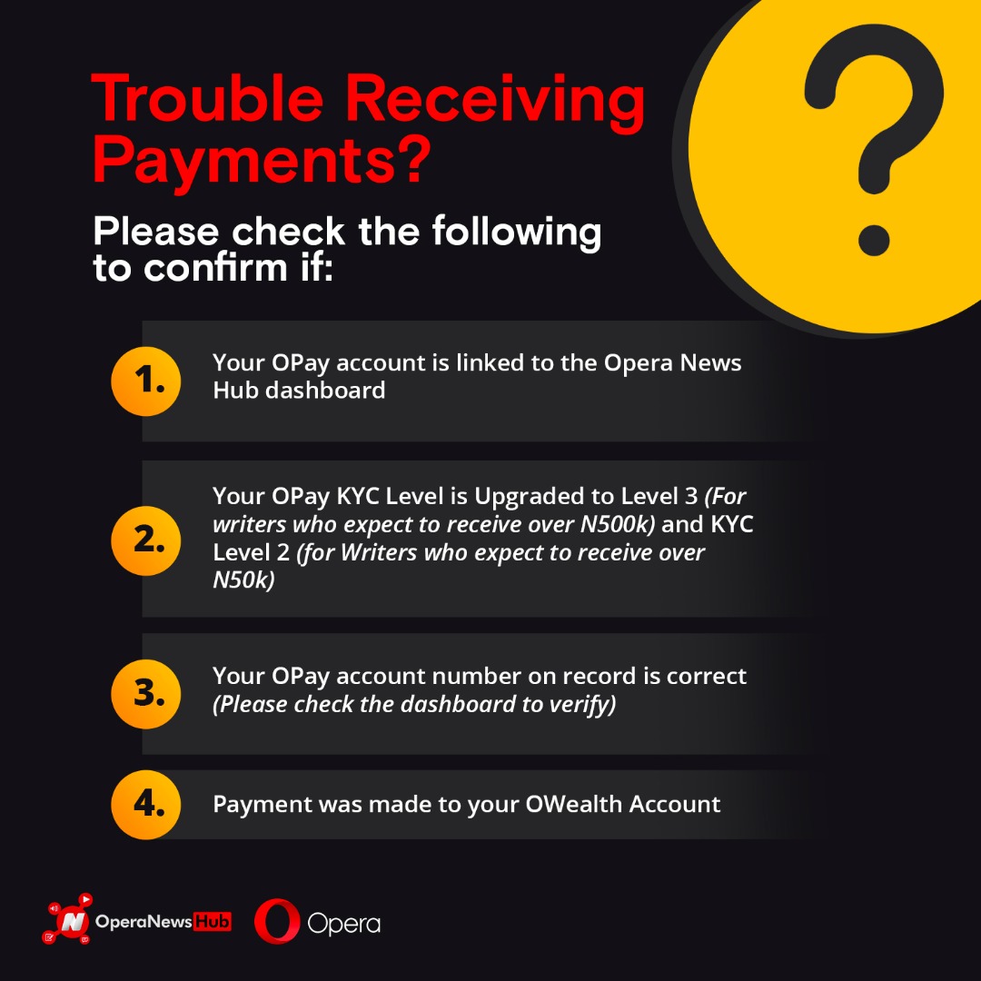 Opera News Hub Nigeria Support Operahubsupport Twitter