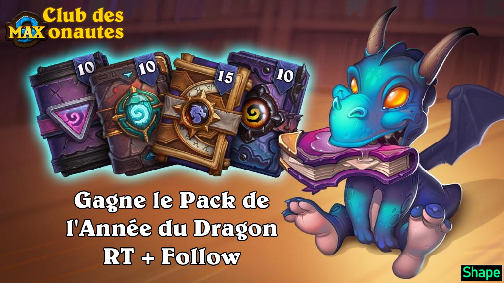 ClubMaxonautes's tweet photo. 🚨 #Concours #Giveaway 🚨
Le Club des Maxonautes vous fait gagner le Pack de l'Année du Dragon 🐲
Follow ce compte + @Jennibenvenuto, like et retweet pour participer.
Tirage au sort le 30 avril !
Retrouvez-nous sur le Discord de la @MAX_Team_HS : https://t.co/8gnn49GWxL https://t.co/YlmVcYpbhO