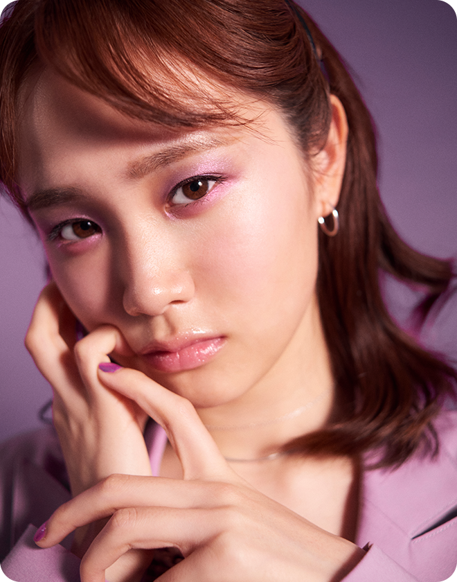 NYLONJAPAN's tweet photo. 【 #tokyoitgirlbeauty 】
今月の #TIGB は、プレイフルなワンカラーメイク提案! vol.3は、女優 #尾碕真花 ( @12osaki_ichika )がパープルメイクにトライ♡ 続きはhttps://t.co/Z3dZ7CPfElでチェック!
CHECK▶ https://t.co/PRH0v7diNq︎ https://t.co/eHSFoQhig2