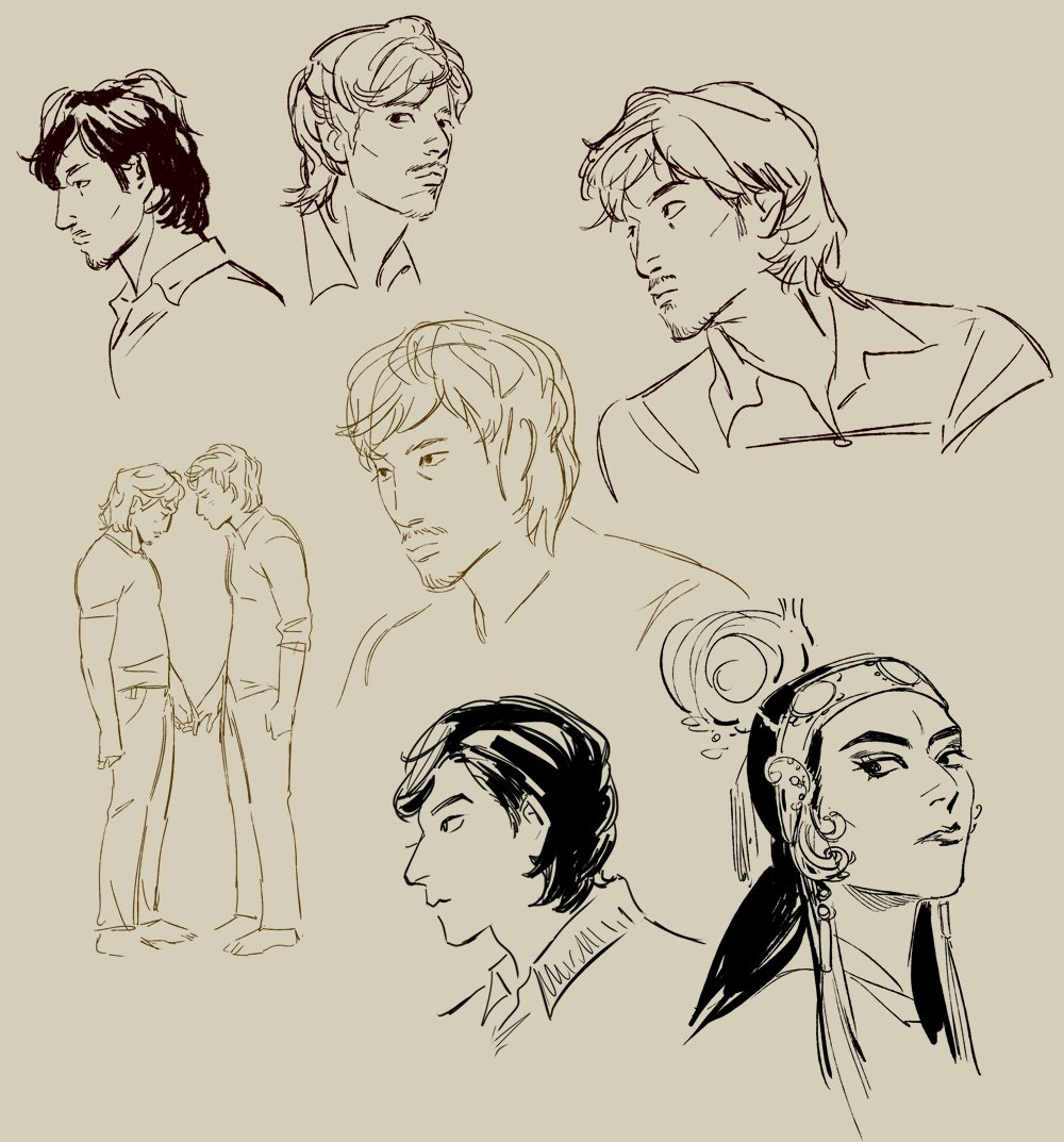 i watched song lang recently and i am Sad 
here's some sketches Y_Y 