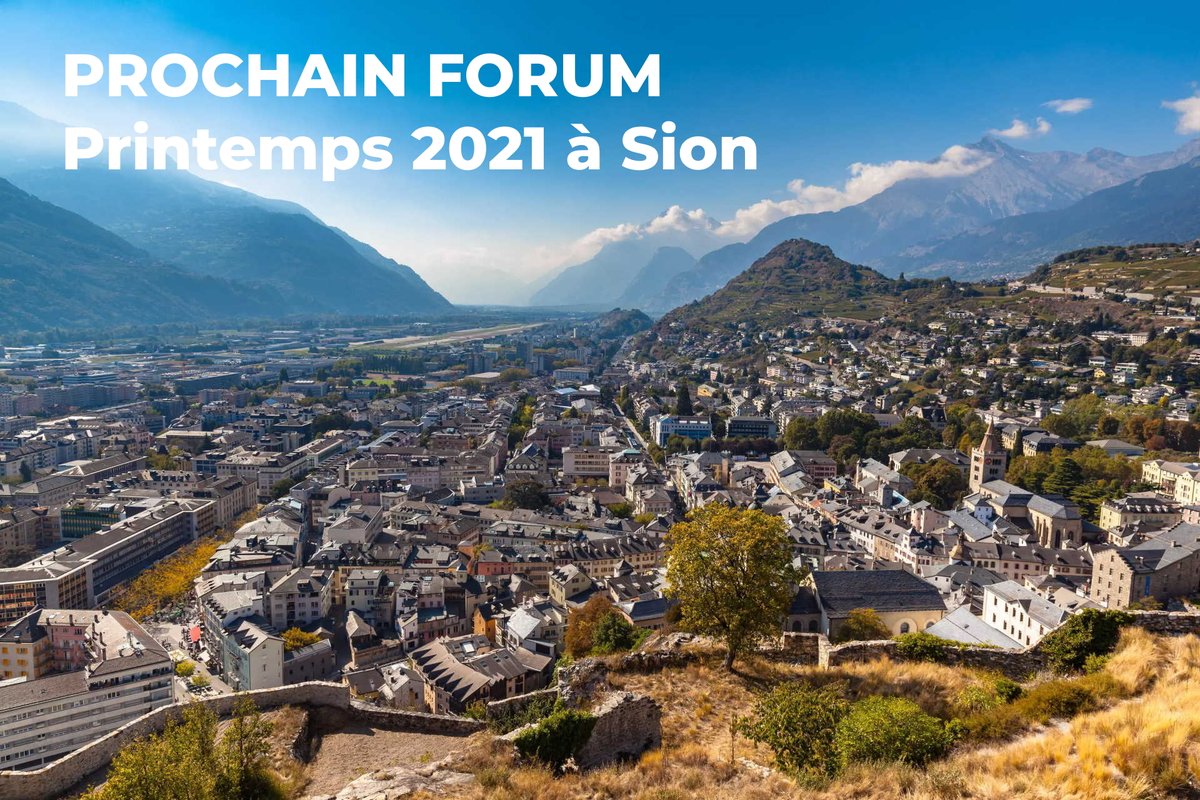 En raison des événements et des mesures liés à une maladie tristement présente, notre 20ème forum prévu à Sion est reporté au printemps 2021. Prenez soin de vous et des vôtres.

#forumrhodanien #sion #valais