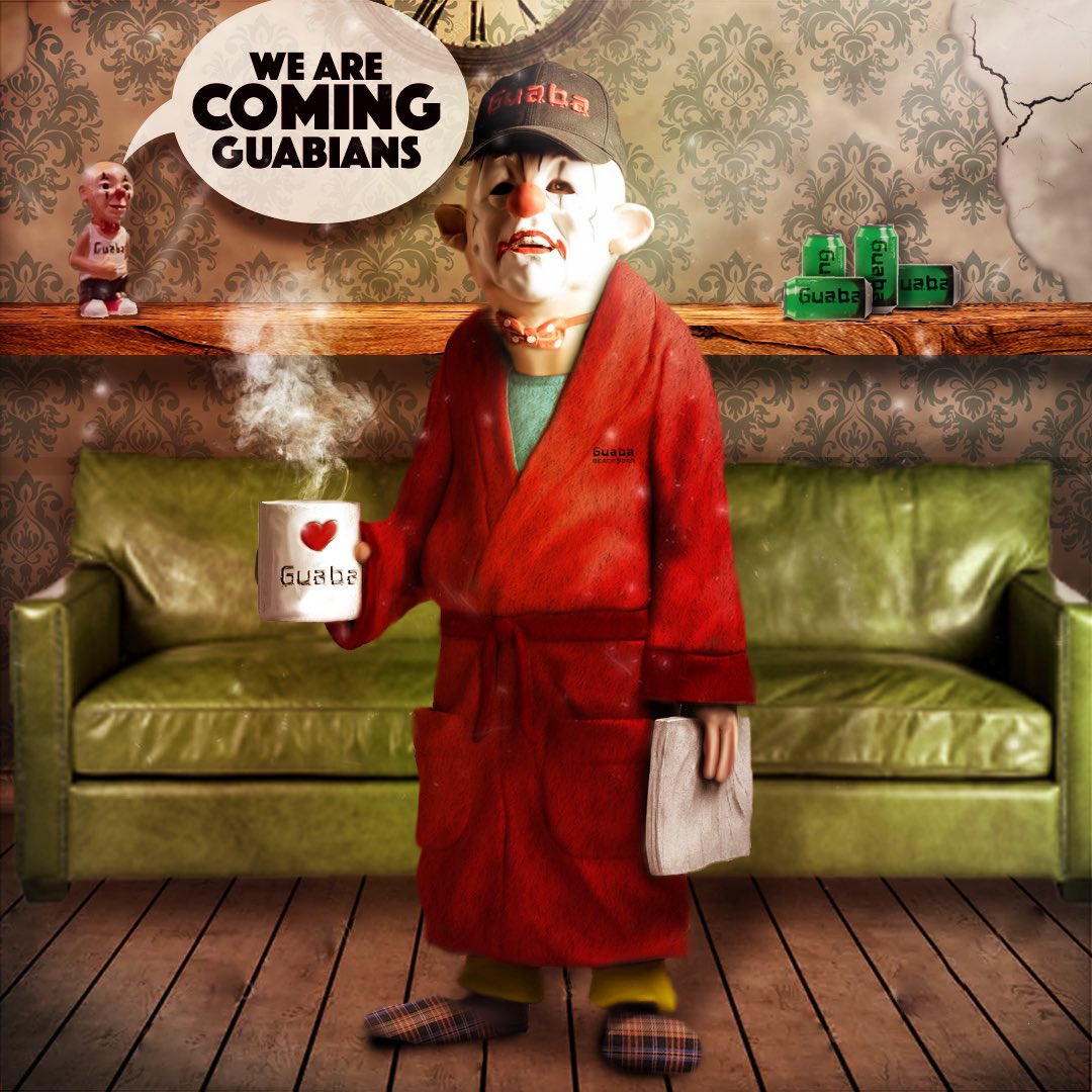 Guabians who are staying home and keeping safe. We are coming!