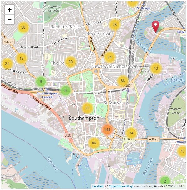 Historic Southampton I M Excited To Share My Titanic Crew Map Which I Ve Been Working On Every Day For About A Month The Interactive Map Displays The Addresses Of 721 Titanic