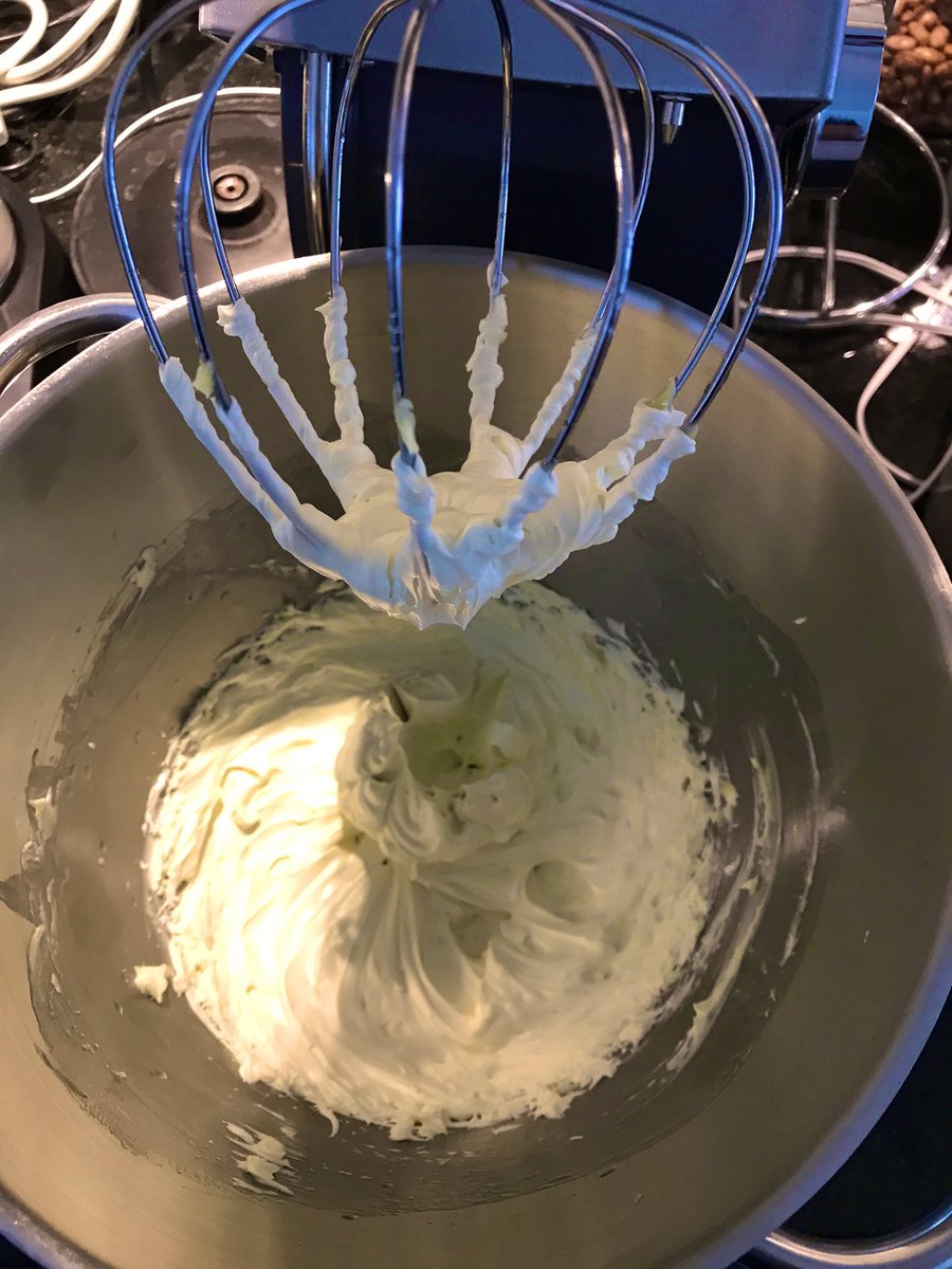Then whisk it. You need a machine of sorts, the best being a proper mixer. Hand mixers will work too but girl, you’re gonna work. I don’t have the range for such work. Whisk in mixer and add glycerin and essential oils while whisking until it’s looks delicious.