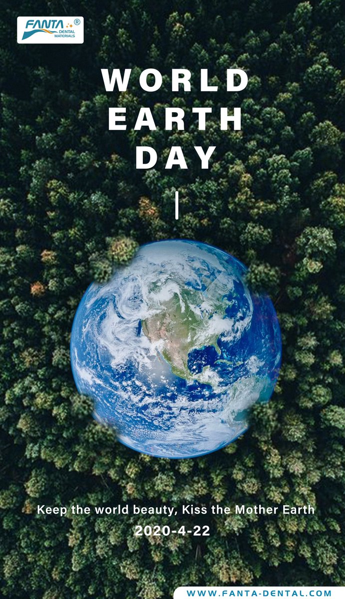 Mia75503607's tweet photo. 22nd April 2020, our 51st International Mother #EarthDay.We, #FantaDental, with our partners, praying for the Earth and appealing to people to protect nature.We live in the same Earth, we protect the same Earth!#denistry #endodontist #AFFone #ESPARKBLUE https://t.co/MY7uI3KZi5