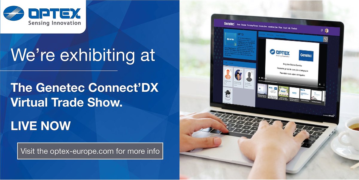 OPTEXSecEMEA's tweet photo. Come and find out what makes OPTEX and @Genetec fantastic integrated partners.
Check out the video resource centre in the OPTEX #ConnectDX Booth
https://t.co/8kER057TSS
#GenetecConnectDX #Partners #IntrusionDetection https://t.co/4ulcHFjFz4