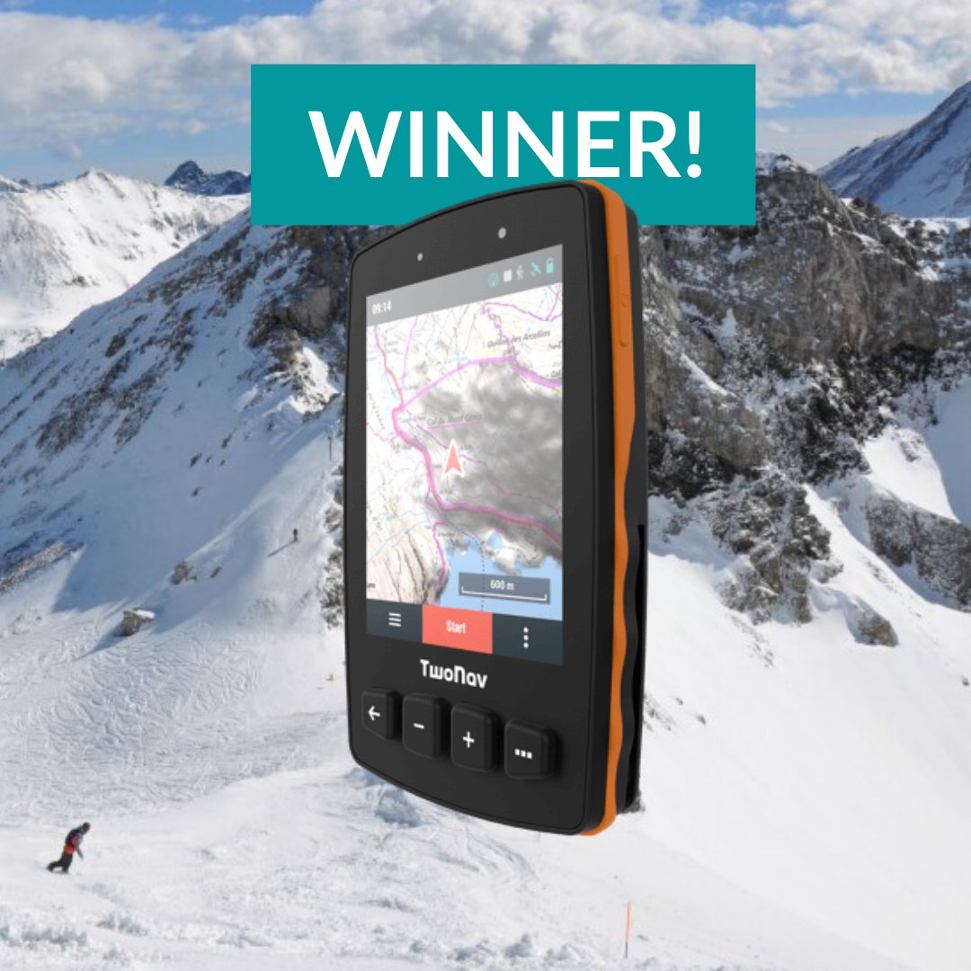 TwoNav_Official's tweet photo. ¡Tenemos ganador del sorteo! Felicidades, @Marcolibrero! #Trail2 #TwoNav #FreedomToDiscover https://t.co/CnKcMYVnru