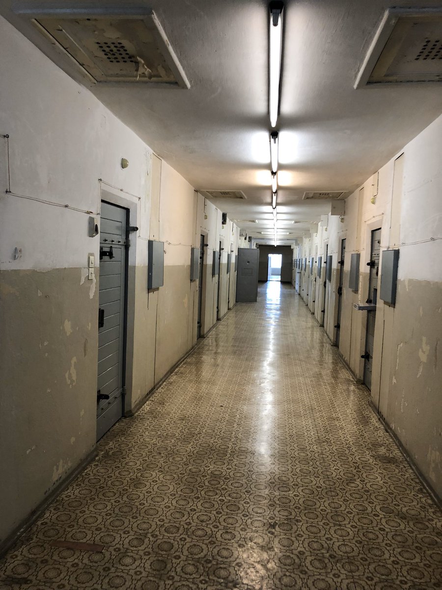 Inside Hohenschönhausen prison, where Wolfdieter was taken after he was arrested by the Stasi.
