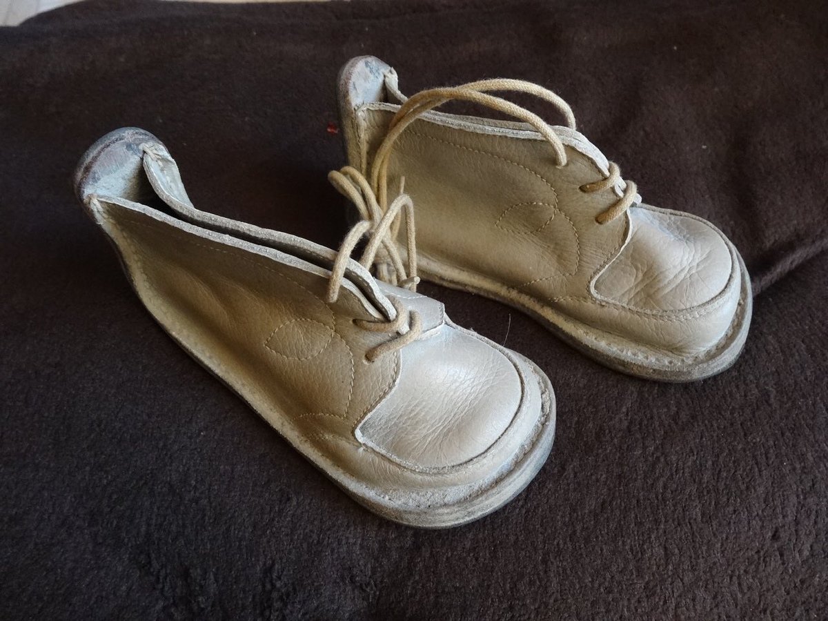 Had to include a pic of these - the shoes that Joachim found in the tunnel, belonging to the daughter of Evie, the woman he rescued who he went on to marry.