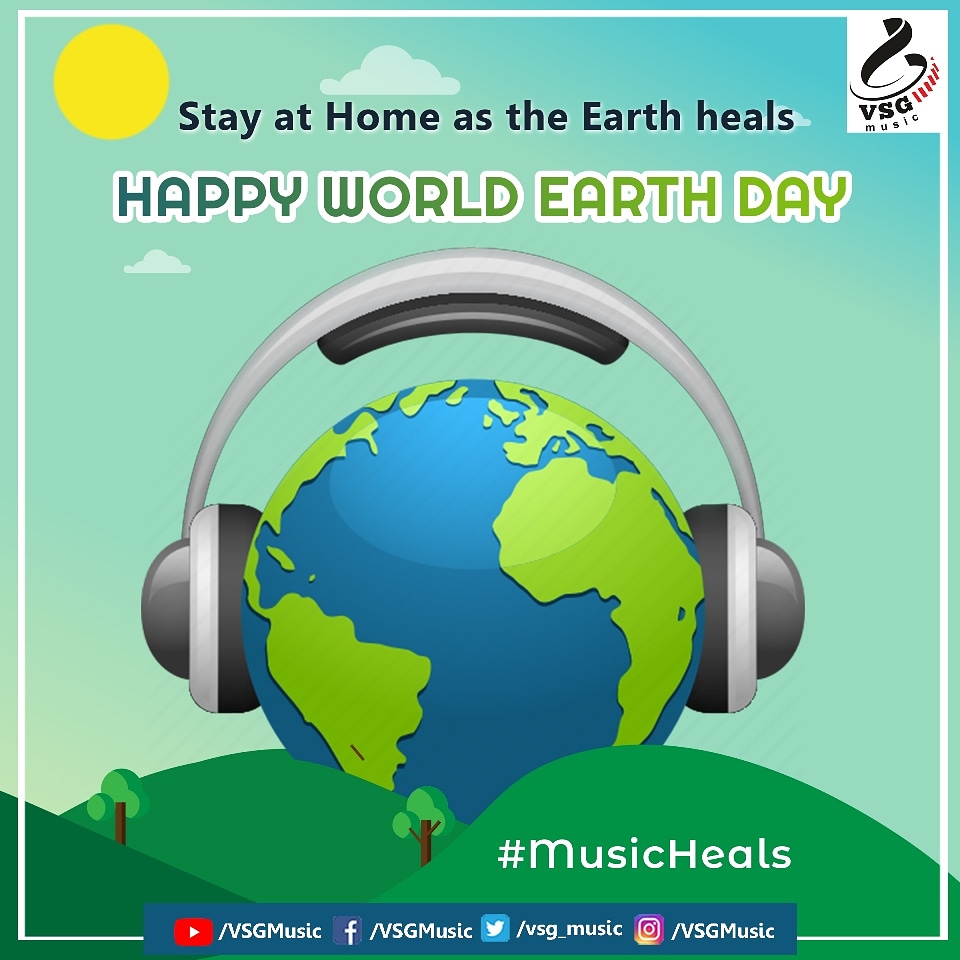 #StayAtHome as the Earth heals. #HappyWorldEarthDay 🌏
.
.
.
#VSGMusic #musicheals #mothernature #earth #covid19